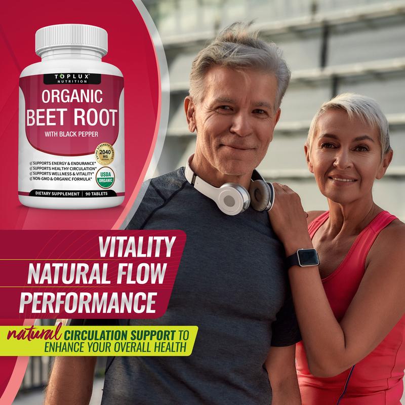 RootRise™ Organic Beet Root Tablets