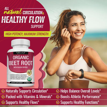 RootRise™ Organic Beet Root Tablets