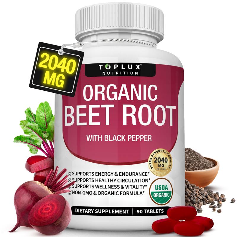 RootRise™ Organic Beet Root Tablets