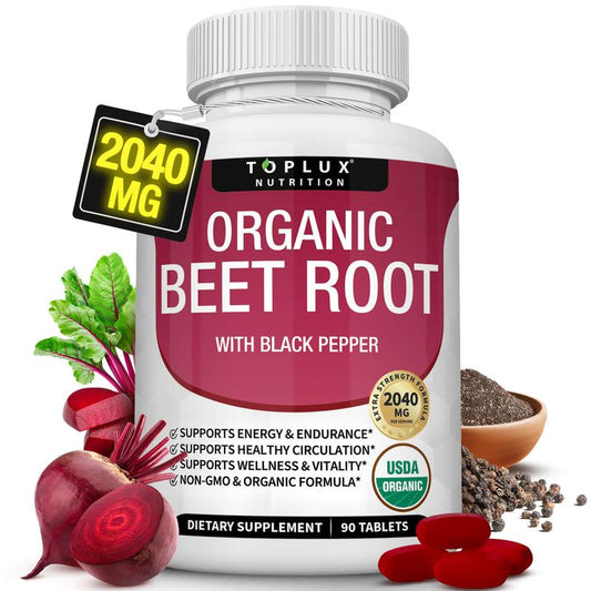 RootRise™ Organic Beet Root Tablets